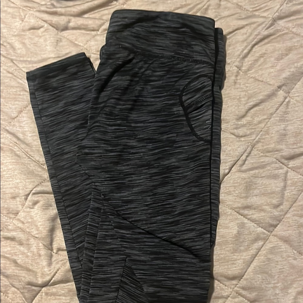 Danskin Charcoal and Black Leggings